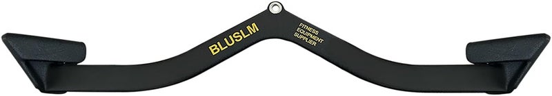 BLUSLM LAT Pull Down Bar for Cable Machine, LAT Pulldown Attachments T Bar V Bar Cable Attachment, Back Tricep Bar Strength Training Handle - Image 1